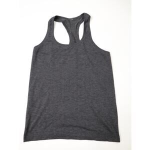 Lululemon Swiftly Tech Racerback Tank Dark Gray Size 10 Athletic Workout Top